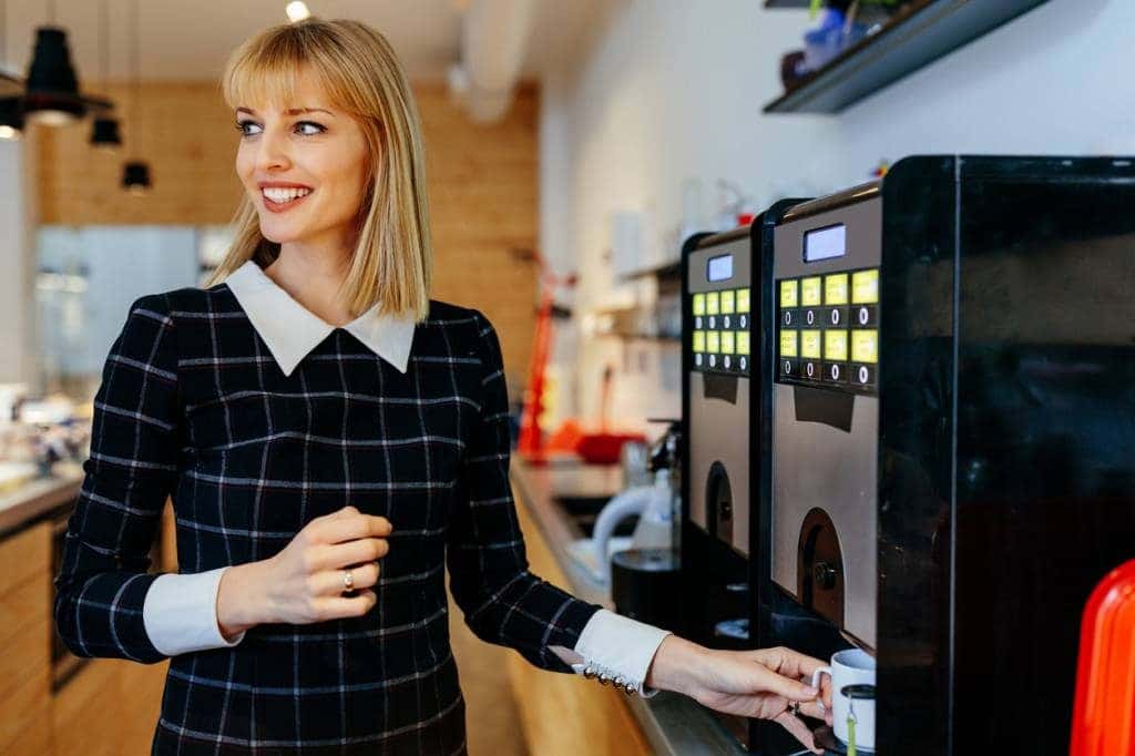 MisterBean, machine à café
